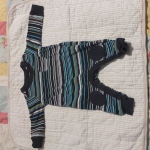 Tea Collection Long Sleeve Pocket Romper